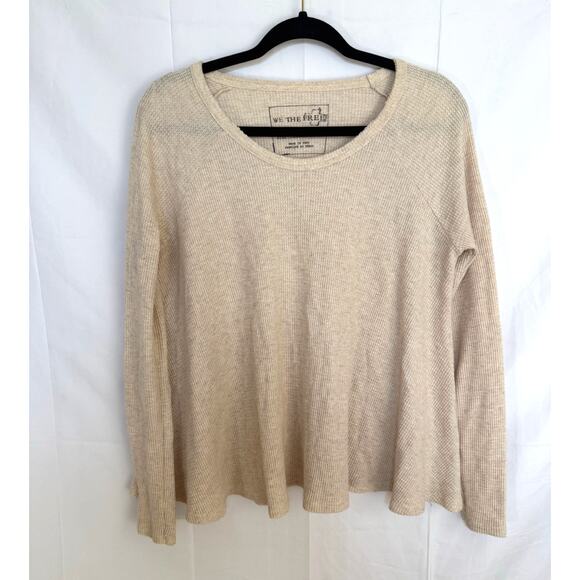 We The free oatmeal waffle swing top size S - Picture 1 of 4